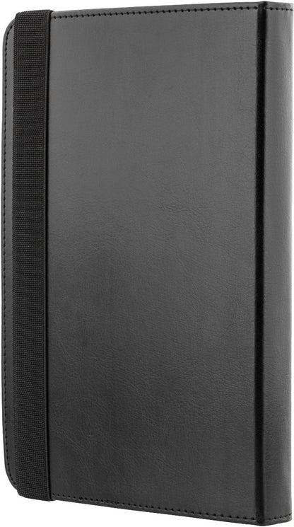 STREETZ TPF-1206 Universal Tablet Cover for 7-8", Card Holders, Handle, Black / Brown