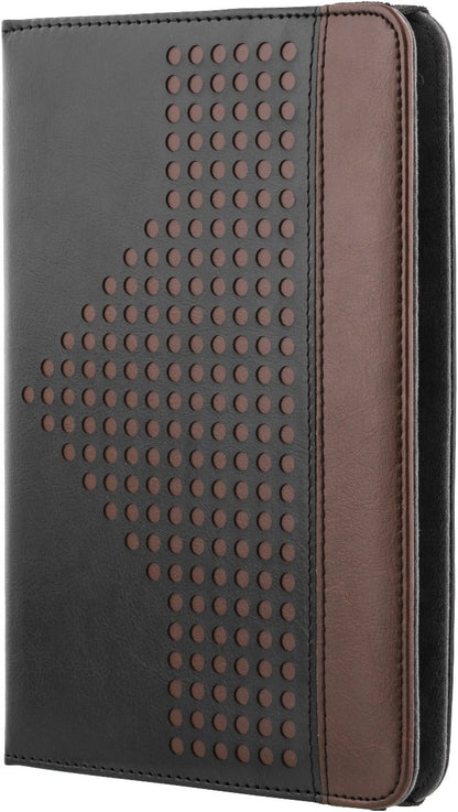 STREETZ TPF-1206 Universal Tablet Cover for 7-8", Card Holders, Handle, Black / Brown