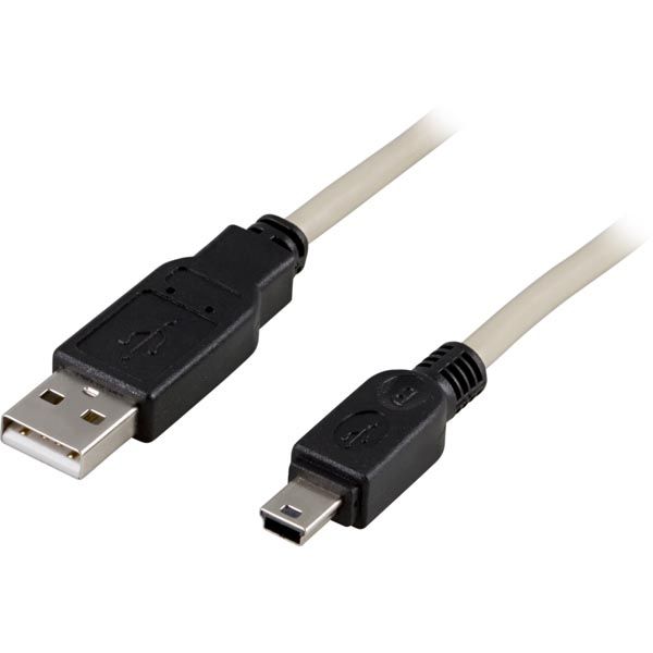 USB 2.0 Type A Man - Type Mini B Male , 1m