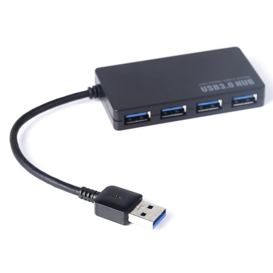 NÖRDIC USB-HUB5 USB to 4x USB hub - USB3.0 - 5Gbps - Black