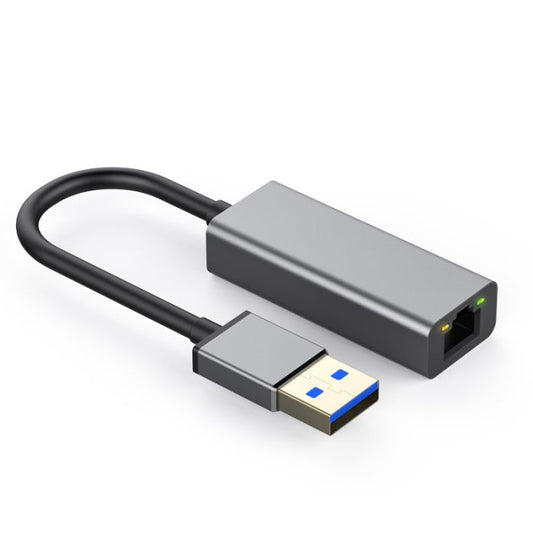 NÖRDIC USB-LAN USB-A to RJ45 Network adapter - USB3.0 - Space gray