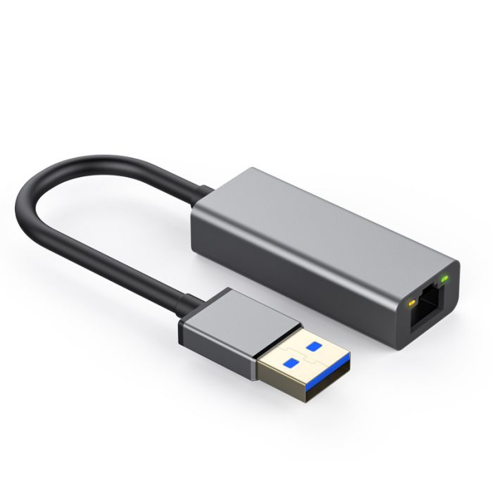 NÖRDIC USB-LAN6 USB3.0 to RJ45 adapter - Space Gray