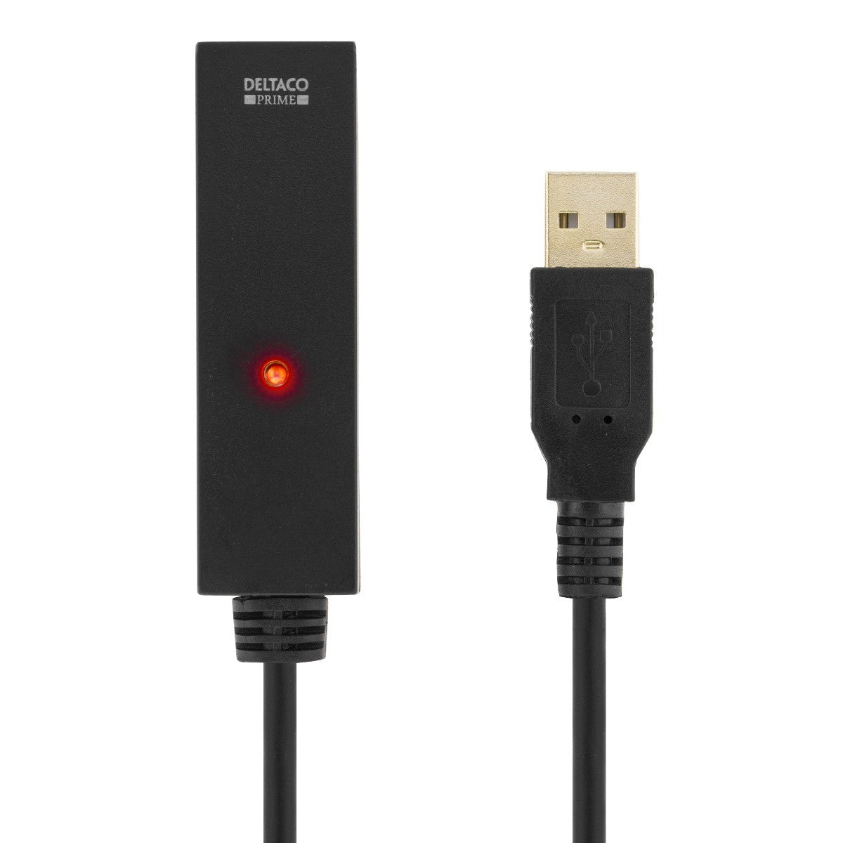 DELTACO USB2-EX7M Hi-Speed active USB 2.0 verlengkabel - 7 meter