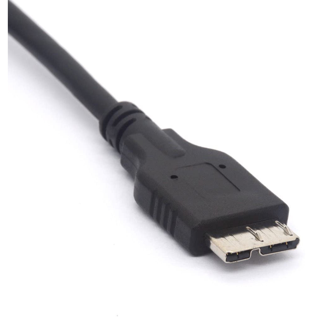 NÖRDIC USBC-101 USB-C naar Micro USB 3.0 kabel - 1m - Zwart