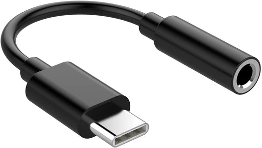 NÖRDIC USBC-AUDIO USB-C to 3.5mm audio adapter - Black