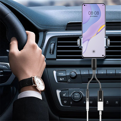 NÖRDIC USBC-AUDIO2 USB-C to 3.5mm audio adapter - 60W - 3.5mm AUX - USB-C PD 3.0 - 24-bit 96 kHz