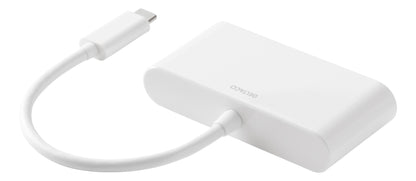 Deltaco USBC-HDMI23 USB-C naar HDMI adapter - USB - 3840x2160 30 Hz - PD3 - Wit
