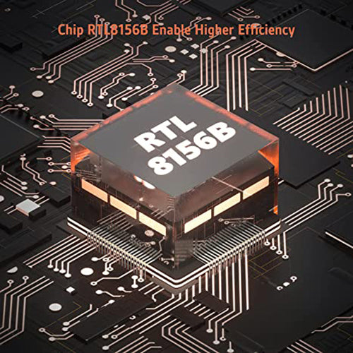 NÖRDIC USBC-LAN USB-C naar RJ45 adapter - 2,5Gbps - Thunderbolt 3 en 4 - Space Gray