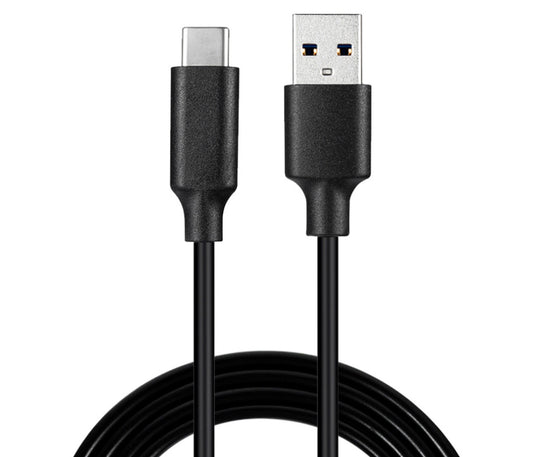 NÖRDIC USBC-N1005 USB-C naar USB-A kabel - 480 MBps - 3m -  Zwart