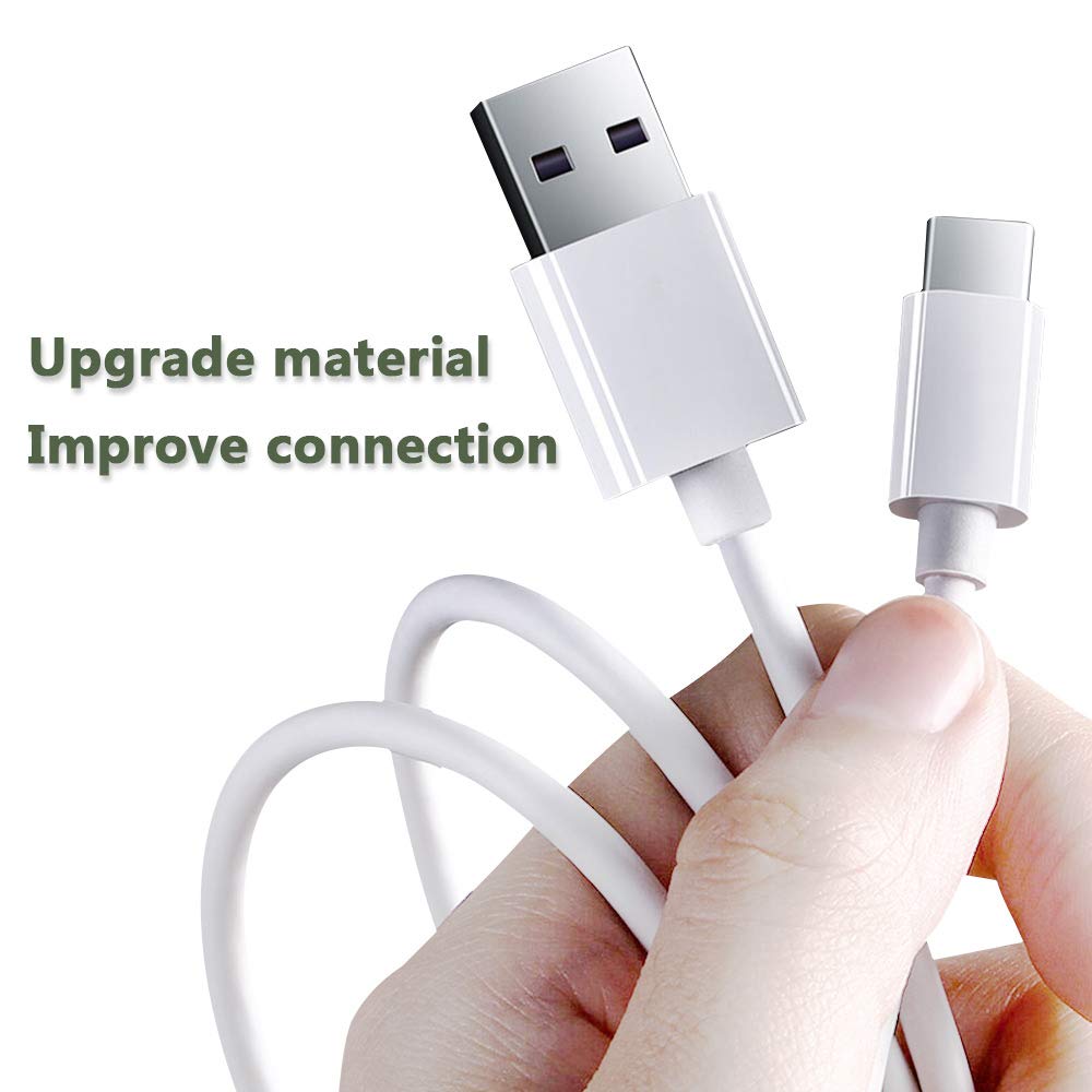 NÖRDIC USBC-N1000 - USB C 2.0 to USB A cable - 480Mbps - 50cm - White