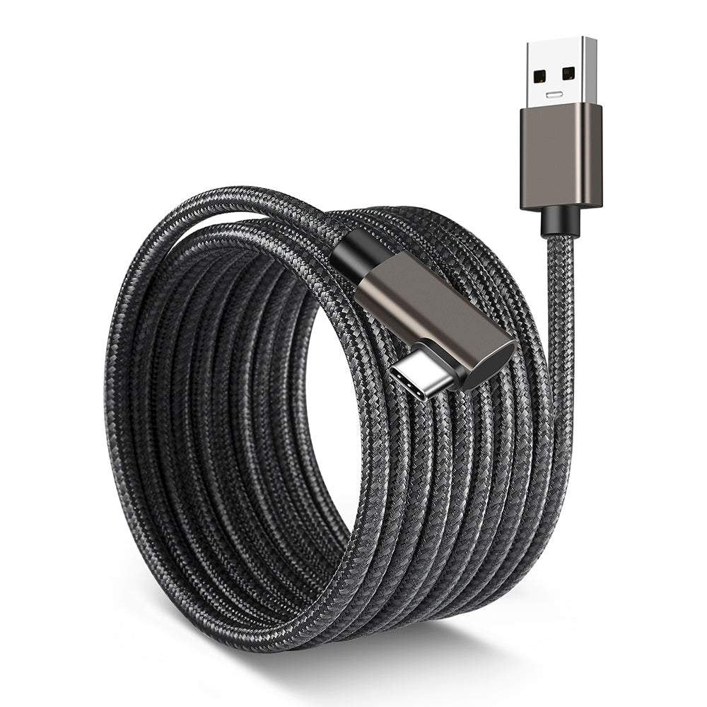 NÖRDIC USBC-VR3M VR Link kabel - USB-C naar USB - USB3.2 Gen1 -Geschikt voor Oculus Quest 2 VR bril - 3m