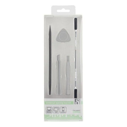 DELTACO VK-37 Universal tool kit / opening kit for tablets and smartphones, 5 pieces, black
