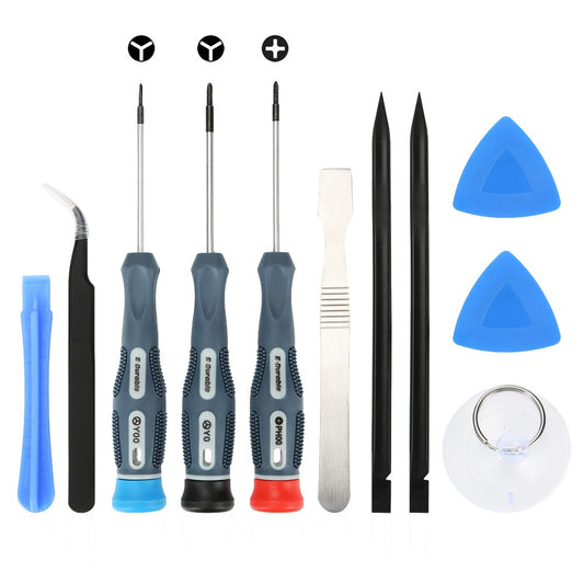 DELTACO VK-59, Reparatieset voor Nintendo Switch, 11 delen, witte tas