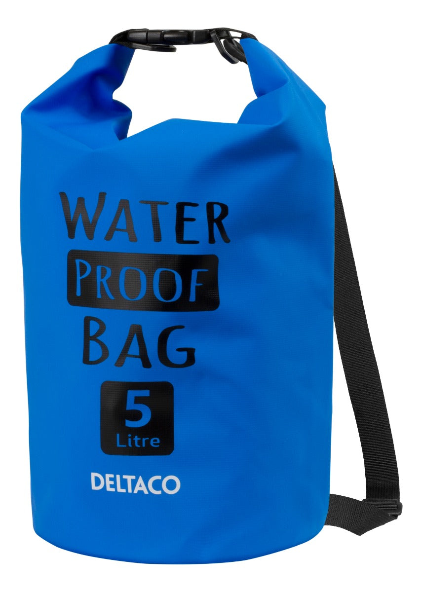 DELTACO WAP-100 Draagtas met waterafstotend materiaal - Blauw