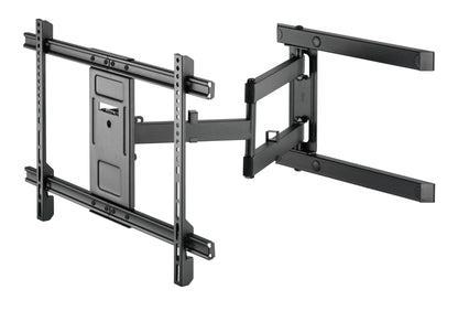 Gembird WM-80ST-05 TV Muurbeugel - Draai- en Kantelbaar  - Voor 37" - 80'' Inch - Tot 50 KG - Zwart
