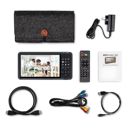 NÖRDIC Standalone Video Capture Box - 7" LCD-scherm